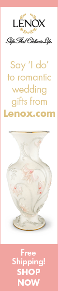 Say 'I do' to romantic wedding gifts from Lenox.com