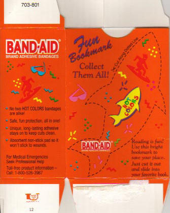 Fun bookmark  Collect them all!