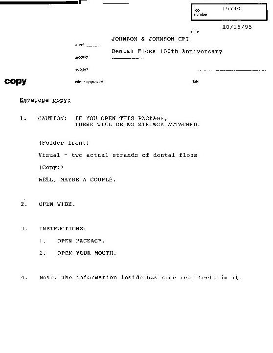 If you open this package, there will be no strings attached. Well, maybe a couple.