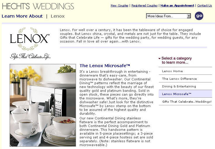 It's a Lenox breakthrough in entertaining