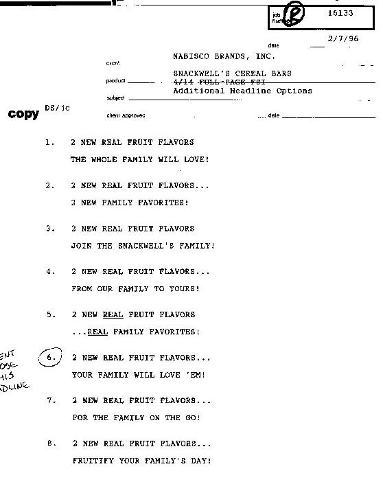 Snackwell's - 2 new real fruit flavors...your family will love 'em!