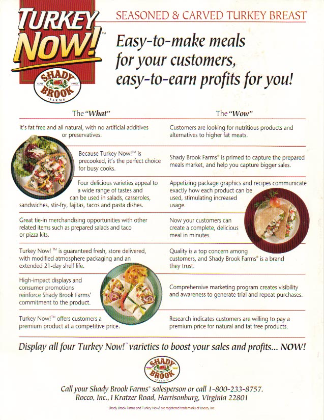 Easy-to-make meals for your customers, easy-to-earn profits for you!