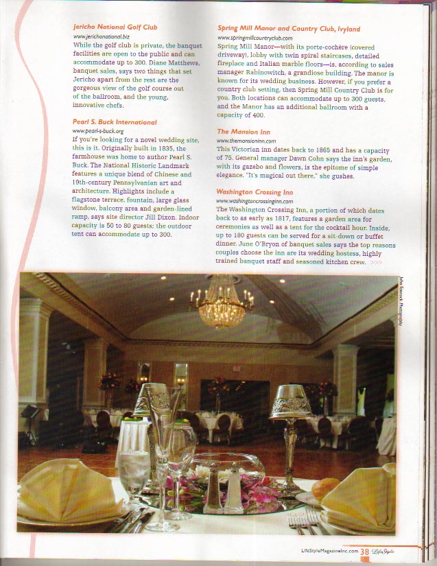 Planning your dream wedding in Bucks County